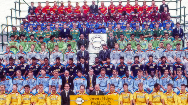 Benson and Hedges 1992 World Cup Teams